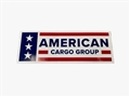 AMERICAN CARGO GROUP, DECAL SIZE 6.5 X 2.25